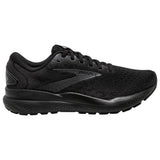Brooks Women's 120407 020 Ghost 16 Black Black Ebony Cushion Support Running Shoes (WIDE) ThatShoeStore