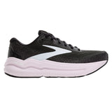 Brooks Women's 120420 077 Ghost Max 2 Black White Orchid Ice Cushion Neutral Running Shoes ThatShoeStore