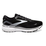 Brooks Women's 120380 012 Ghost 15 Black Blackened Pearl White Cushion Neutral Running Shoes ThatShoeStore