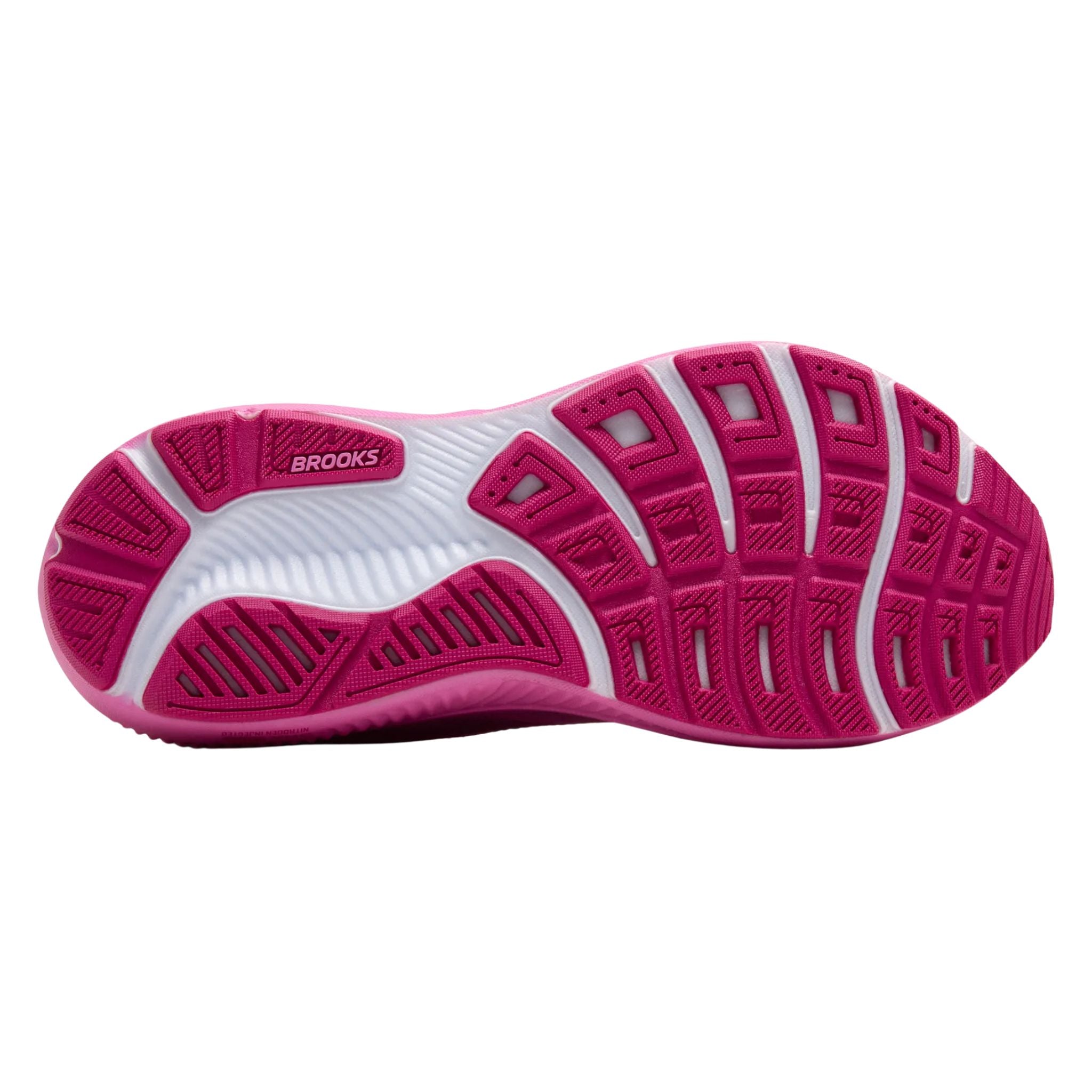 Brooks Women's 120431 648 Ghost 17 Pink Fuchsia Gold Neutral