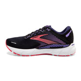 Brooks Women's 120353 080 Adrenaline GTS 22 Black Purple Coral Cushion Support Running Shoes ThatShoeStore