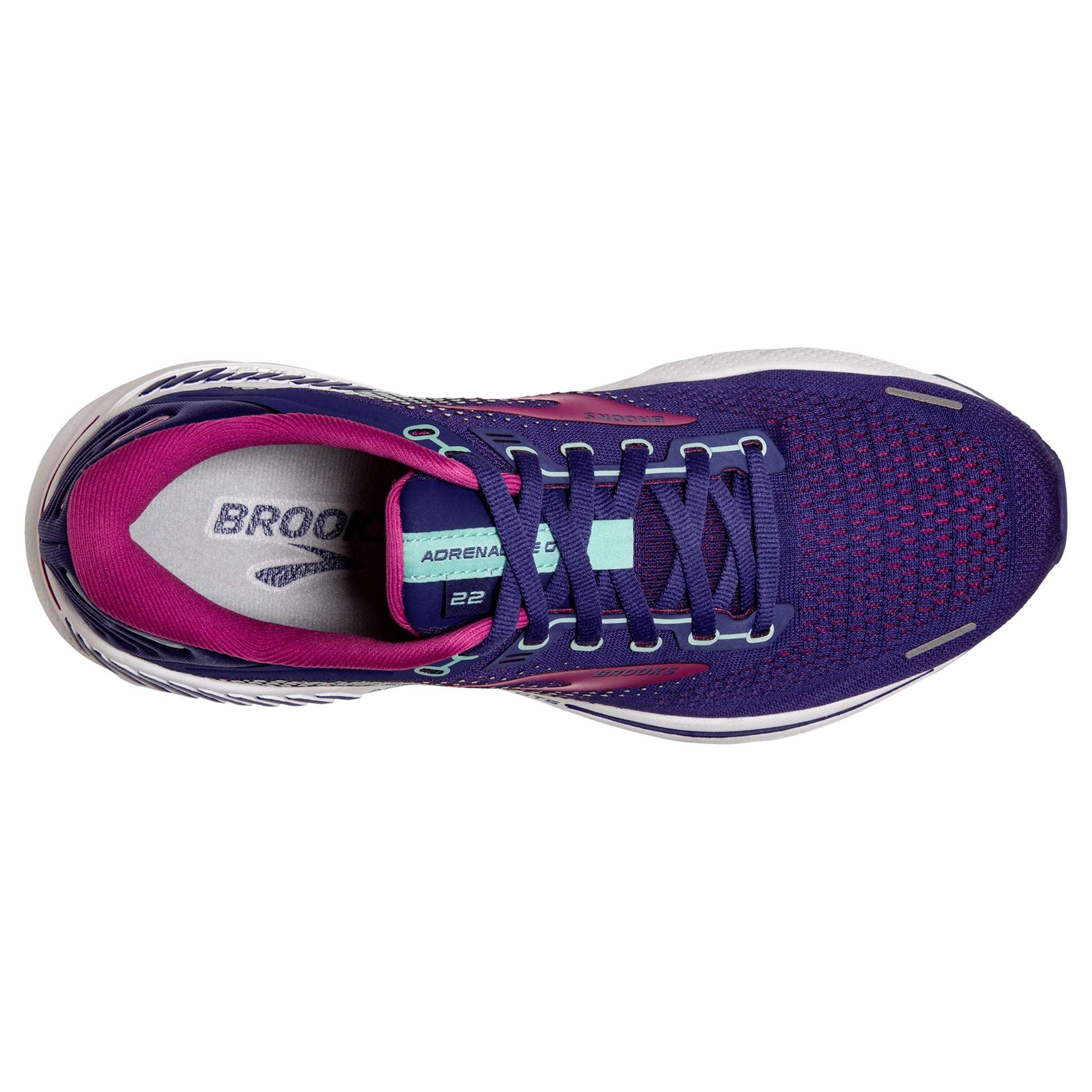Brooks Adrenaline GTS 22 6 Navy Yucca Pink Women s