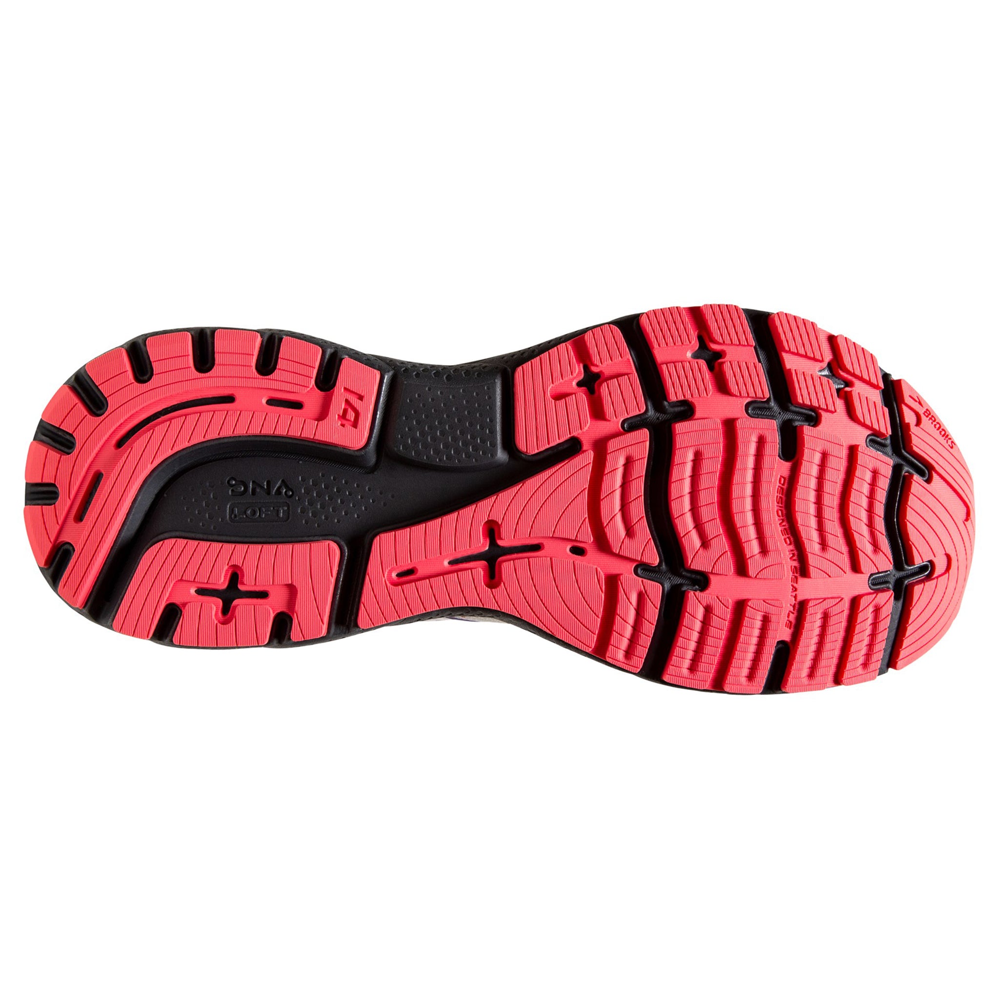 Brooks ghost top 4 womens red