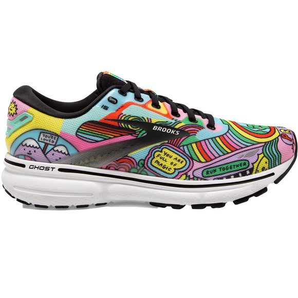 Brooks Women's 120373 148 Launch 9 White Pink Nightlife Speed Neutral –  That Shoe Store and More