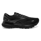 Brooks Women's 120381 020 Adrenaline GTS 23 Black Black Ebony Cushion Support Running Shoes ThatShoeStore
