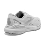 Brooks Women's 120381 104 Adrenaline GTS 23 White Oyster Silver Cushion Support Running Shoes ThatShoeStore