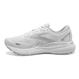 Brooks Women's 120381 104 Adrenaline GTS 23 White Oyster Silver Cushion Support Running Shoes ThatShoeStore