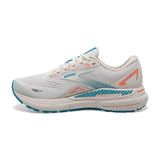 Brooks Women's 120381 152 Adrenaline GTS 23 Coconut Papaya Blue Cushion Support Running Shoes ThatShoeStore