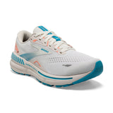 Brooks Women's 120381 152 Adrenaline GTS 23 Coconut Papaya Blue Cushion Support Running Shoes ThatShoeStore
