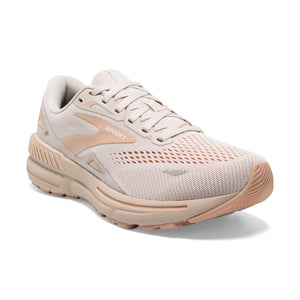Brooks Women's 120381 259 Adrenaline GTS 23 Crystal Grey Villa White Cushion Support Running Shoes
