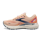 Brooks Women's 120381 795 Adrenaline GTS 23 Apricot Estate Blue Orchid Cushion Support Running Shoes ThatShoeStore