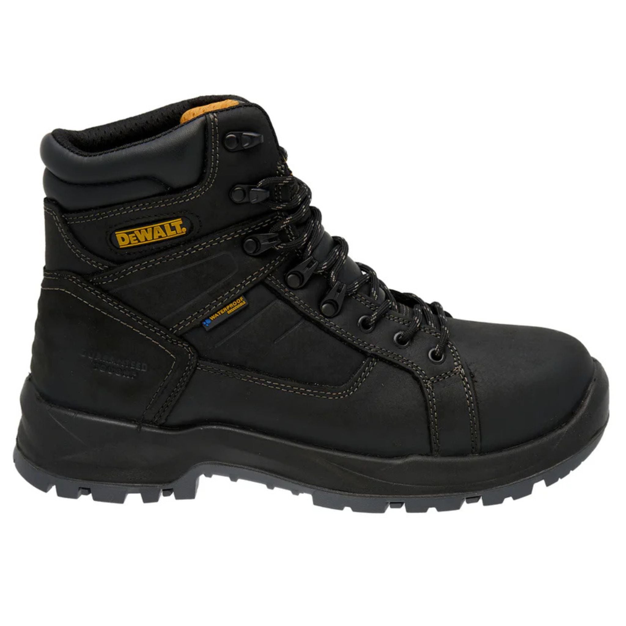 DEWALT Men's DXWP10080 Wheeler Black Waterproof Steel Toe Safety