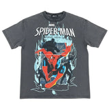 Ed Hardy Men's Marvel Spider-Man Flame Web Boxy T-Shirt ThatShoeStore