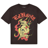 Ed Hardy Men's DBD Skull Boxy Short Sleeve T-Shirt ThatShoeStore
