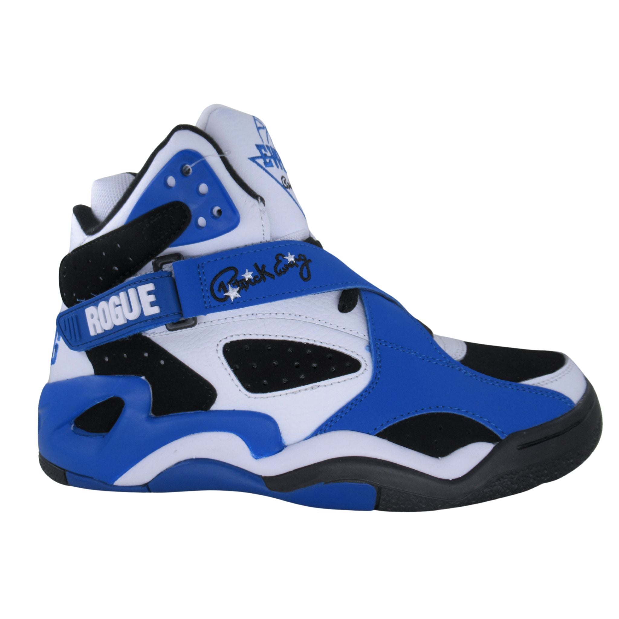 Patrick Ewing Athletics Men's 1BM02471-018 Rogue White Black Royal
