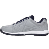 Fila Men's 1PM01800 256 Double Bounce 3 Highrise Navy Metallic Silver Pickleball Shoes ThatShoeStore