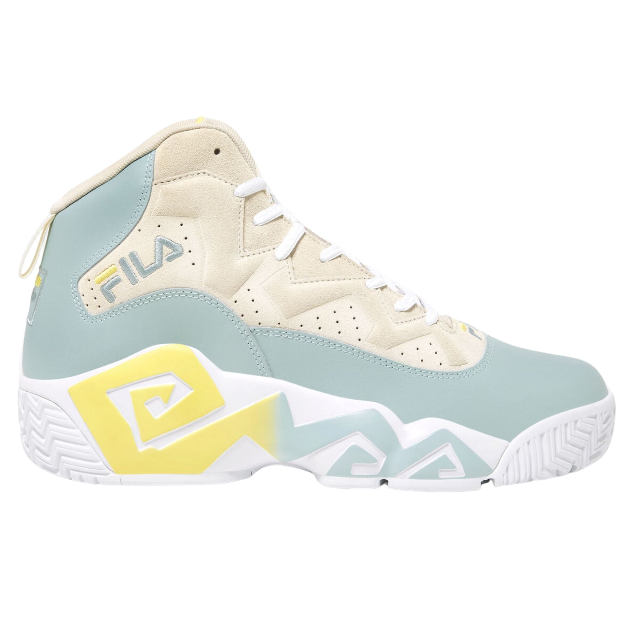 Fila Men's 1BM01866-107 MB Jamal Mashburn Egret Gray Mist Fila Men's 1BM01866-107 MB Jamal Mashburn Egret Gray Mist