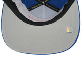 Mitchell and Ness New York Knicks X Wu-Tang Collaboration Royal Blue Pro Pinch Snapback Hat ThatShoeStore