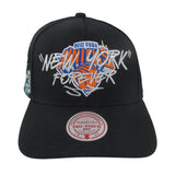 Mitchell and Ness New York Knicks X Wu-Tang Collaboration Forever Blast Snapback Hat ThatShoeStore