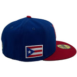New Era 5950 Puerto Rico PR WBC OTC Fitted Baseball Cap Flag Sidepatch ThatShoeStore