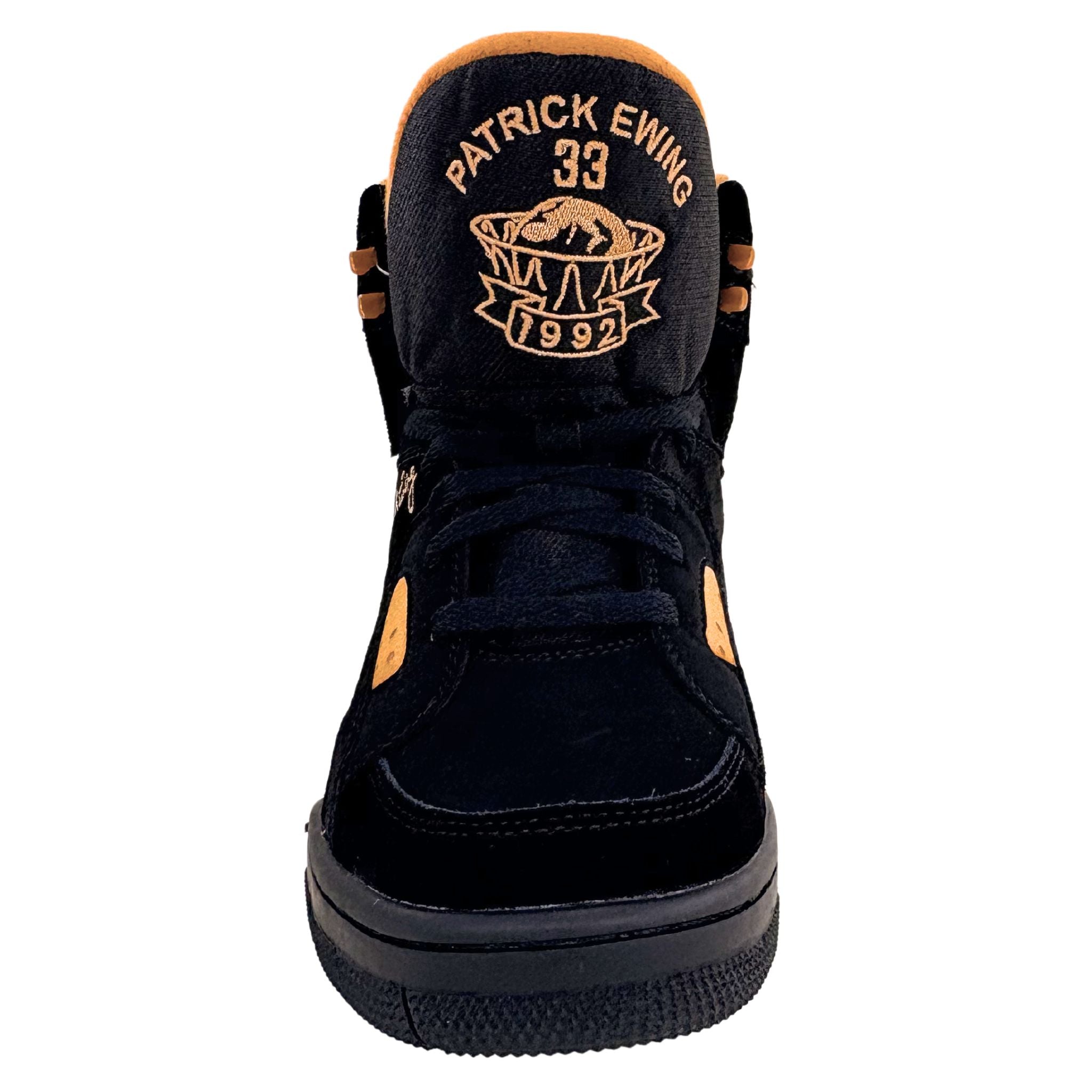 Patrick Ewing Athletics Men's 1BM00143-040 ECLIPSE Black Gold