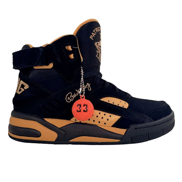 Patrick Ewing Athletics Men's 1BM00143-040 ECLIPSE Black Gold