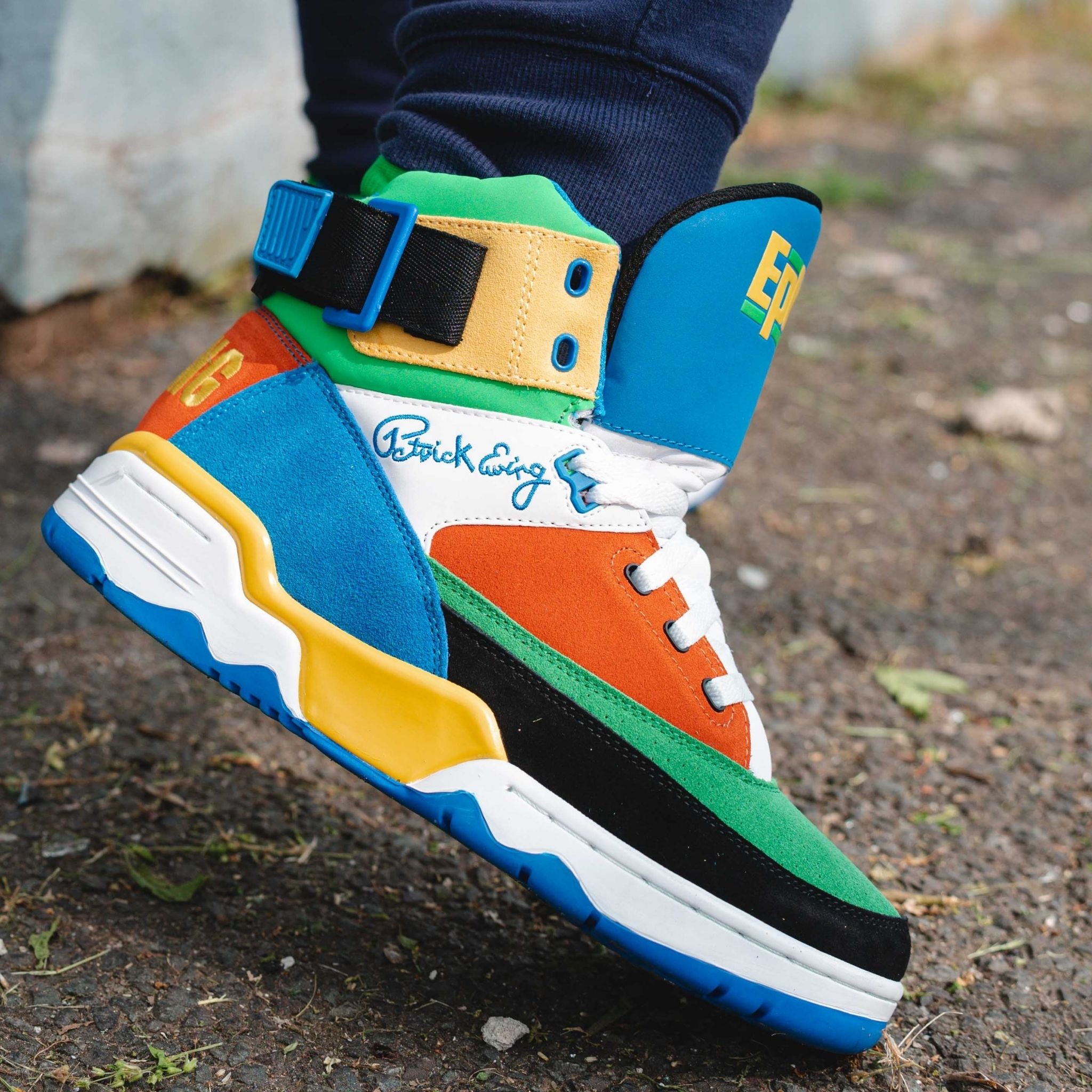Patrick Ewing Athletics Men's 1BM02086-115 33 HI EPMD Multicolor