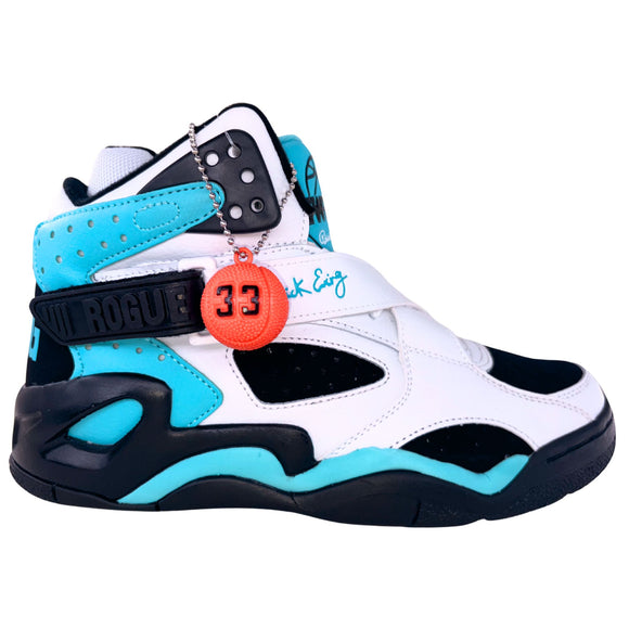 Patrick Ewing Athletics Men's 1BM02092-117 ROGUE White Black Blue Basketball Shoes