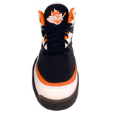 Patrick Ewing Athletics Men's 1BM02099-114 Ewing Sport Lite x Crash Boys Gardenia Black Orange Basketball Shoes ThatShoeStore