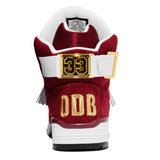 Patrick Ewing Athletics Men's 1BM02461-614 33 HI x ODB Ol Dirty Bastard Burgandy White Gold Basketball Shoes ThatShoeStore