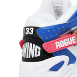 Patrick Ewing Athletics Men's 1EW02656-171  Rogue White Black Blue Acid Lime Basketball Shoes ThatShoeStore