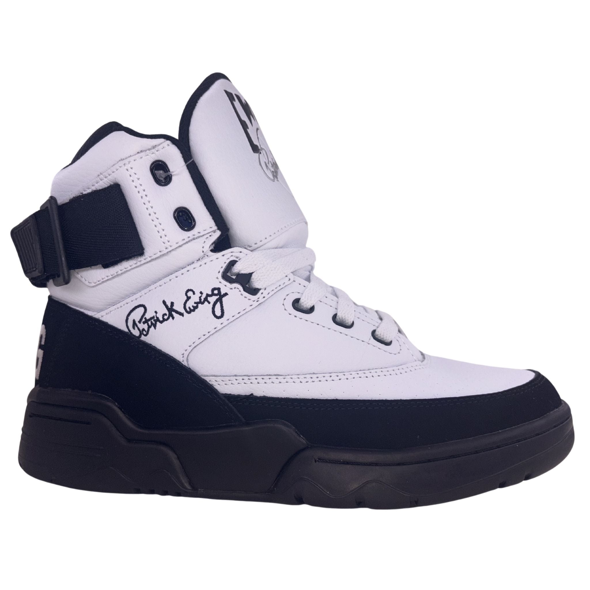 選ぶなら Ewing Patrick Athletics White Black HI 33 1EW90112-003 Men's その他