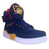 Patrick Ewing Athletics Men's 1EW90128-433 33 HI Bijou Blue Mimosa Red Basketball Shoes ThatShoeStore