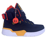 Patrick Ewing Athletics Men's 1EW90128-433 33 HI Bijou Blue Mimosa Red Basketball Shoes ThatShoeStore