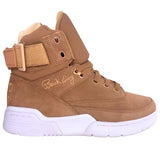 Patrick Ewing Athletics Men's 1EW90196-920 33 HI Tan White Basketball Shoes ThatShoeStore
