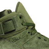 Patrick Ewing Athletics Men's 1EW90212-363 33 HI Chive Green White Gum Basketball Shoes ThatShoeStore