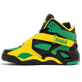 Patrick Ewing Athletics Men's 1BM02465-041 Rogue Black Green Yellow Jamaica Basketball Shoes ThatShoeStore