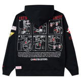 RSVLTS Men's Ghostbusters Ecto-Containment Unit Black Relaxed Hoodie ThatShoeStore