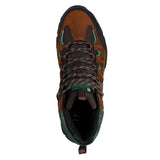 Skechers Men's 256007 John Deere Rickter Tasker Relaxed Fit Waterproof Mid-Top Lace-Up Dark Brown Work Boots ThatShoeStore