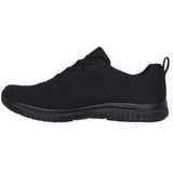 Skechers Women's 108216 Virtue SR Black Slip Resistant Slip-On Work Shoes ThatShoeStore