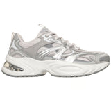 Skechers Women's 177606 Street UNO Ryze Scale Up Light Gray Air-Cooled Memory Foam Skech-Air Casual Shoes ThatShoeStore