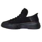 Skechers Women's 108297 Snoop Dogg Snoop One OG Canvas Slip ins Black Slip Resistant Work Shoes ThatShoeStore