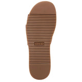 Skechers Women's 114703 BOBS Desert Kiss Low Stud Look Chestnut Vegan Plush Foam Slide Sandals ThatShoeStore