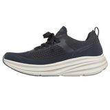 Skechers Women's 117759 BOBS Skillz Too Vital Dark Navy Stretch Fit Memory Foam Casual Shoes ThatShoeStore