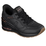 Skechers Women's 186110 Slip-Ins Snoop Dogg Million Air Luxe Daze Black Memory Foam Casual Shoes ThatShoeStore