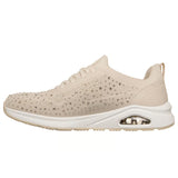 Skechers Women's 190175 Relaxed Fit Arch Fit UNO Starla Natural Stretch Fit Air Cooled Memory Foam Casual Shoes ThatShoeStore