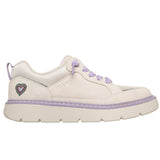 Skechers Women's 190203 Keepsakes Cozy Street Hiker Luv Off White Water-Repellent Memory Foam Casual Shoes ThatShoeStore