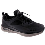 Skechers Men's 200149 Arch Fit Brayley Black Gray Slip Resistant Work Shoes ThatShoeStore