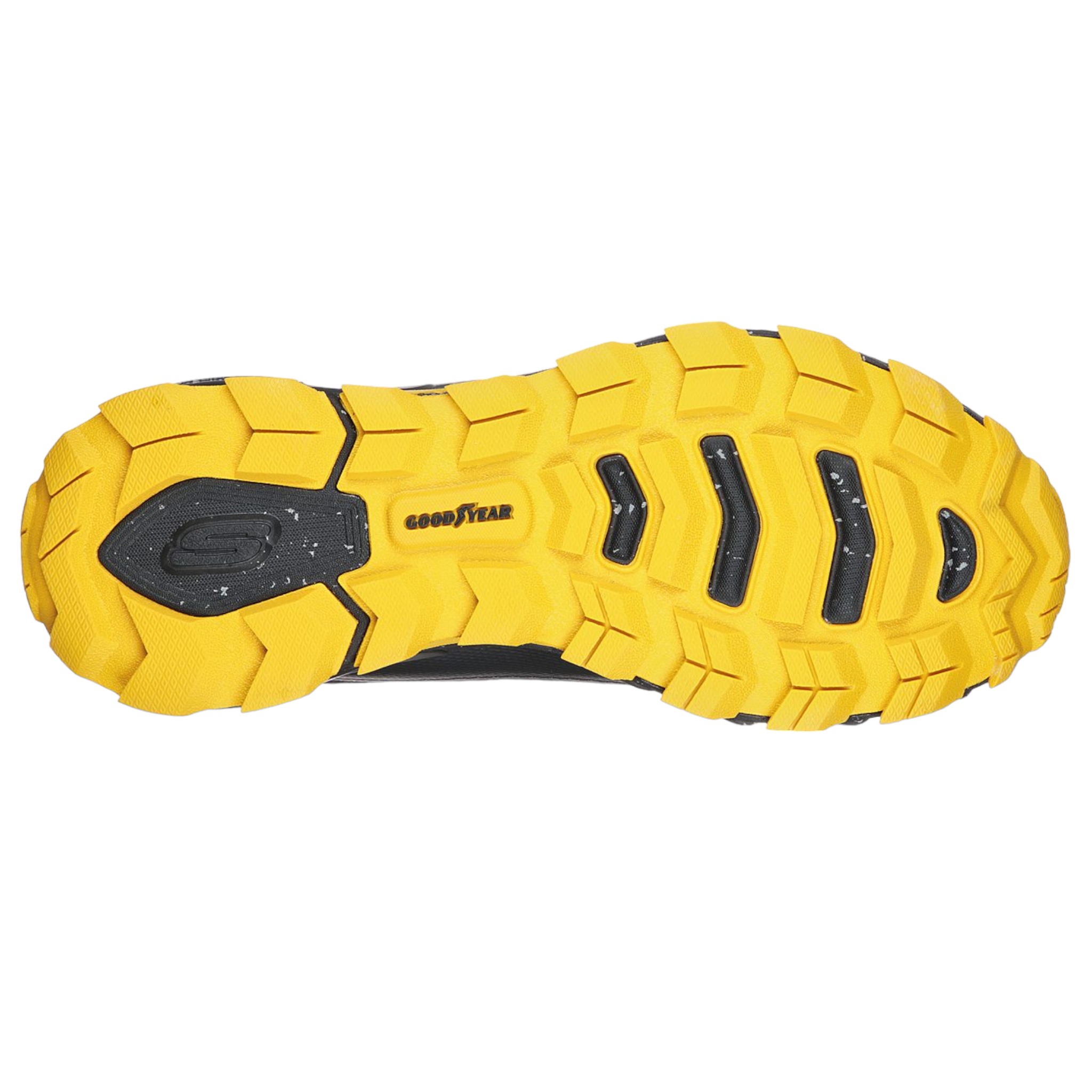 Skechers Men's 237301W Max Protect Liberated Black Yellow WIDE FIT