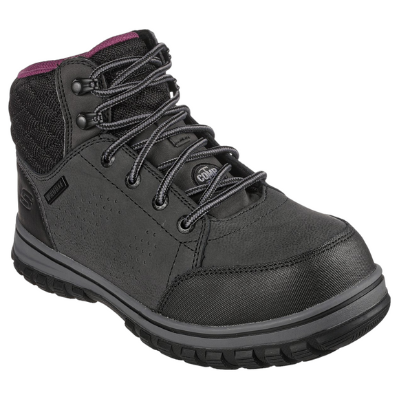 Skechers Women s Work McColl Comp Toe Boots Black 8.5